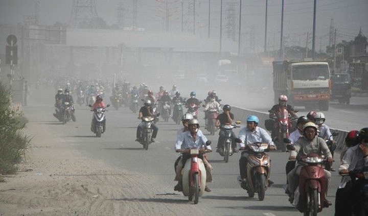 Hanoi air pollution worsened on Wednesday - 1 Hanoi air pollution worsened on Wednesday - 1