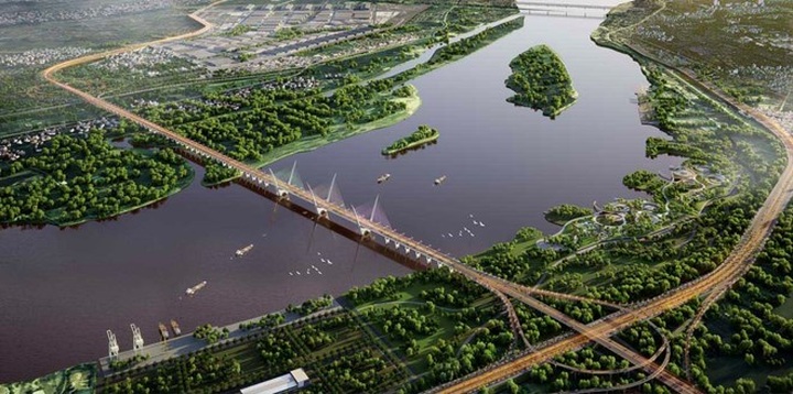Hanoi to build VND8.3-trillion bridge over Red River - 1 Hanoi to build VND8.3-trillion bridge over Red River - 1