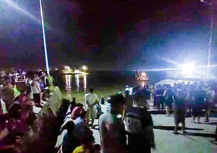 Two children drown in Nam Dinh river - 1