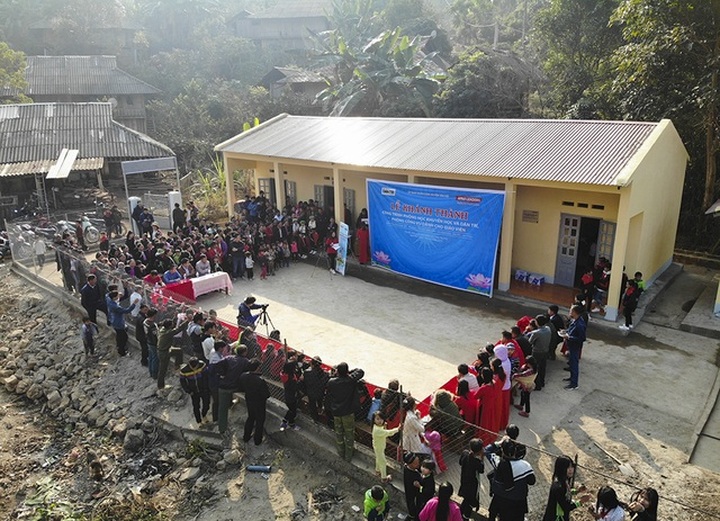 New classrooms opened for children in remote Lai Chau village - 2 New classrooms opened for children in remote Lai Chau village - 2