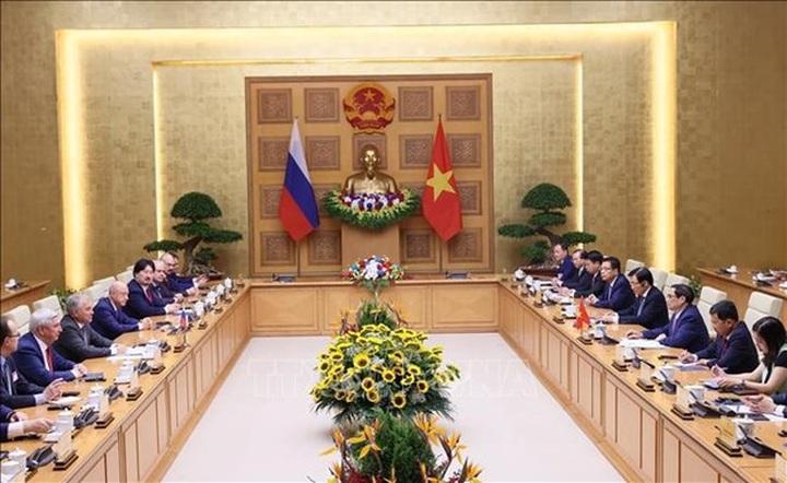 Prime Minister meets with Chairman of Russian State Duma - 1 Prime Minister meets with Chairman of Russian State Duma - 1