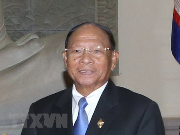 Top Cambodian legislator begins official visit to Vietnam - 1