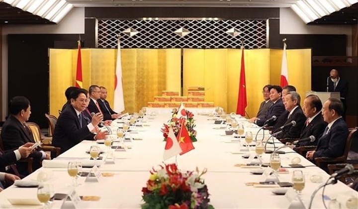 Prime Minister meets with former Japanese PM, head of parliamentary friendship alliance - 1