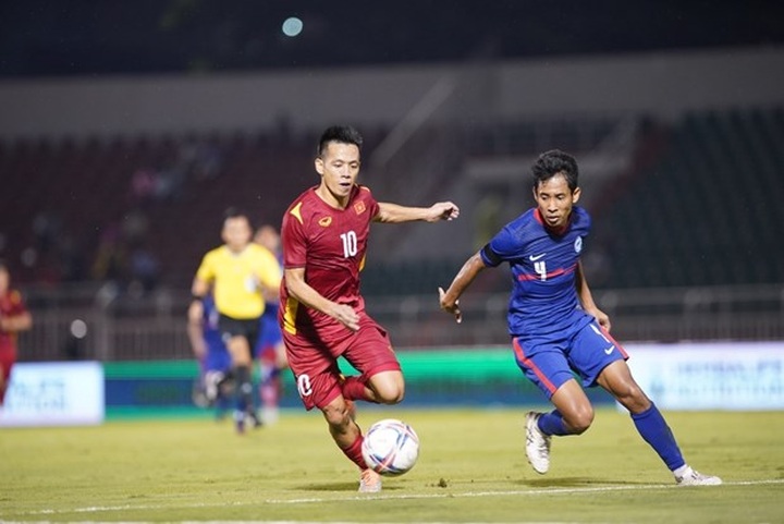 Vietnam win 4 - 0 over Singapore in friendly football match - 1 Vietnam win 4 - 0 over Singapore in friendly football match - 1