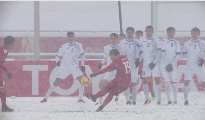 Quang Hai wins Iconic AFC U23 Goals title - 1 Quang Hai wins Iconic AFC U23 Goals title - 1