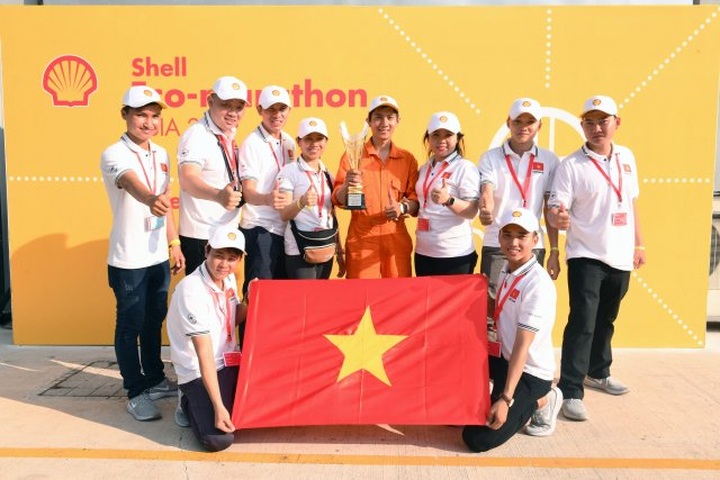 Vietnamese teams succeed at Shell Eco-marathon - 1