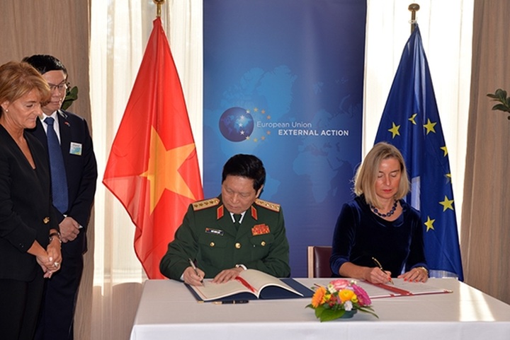 Vietnam becomes second Asian country to sign Framework Participation Agreement with EU - 1 Vietnam becomes second Asian country to sign Framework Participation Agreement with EU - 1