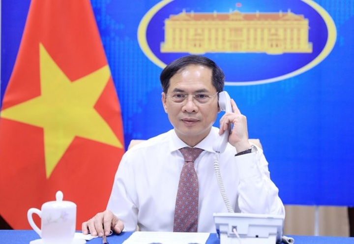 Vietnamese foreign minister holds phone talks with Australian and Serbian counterparts - 1