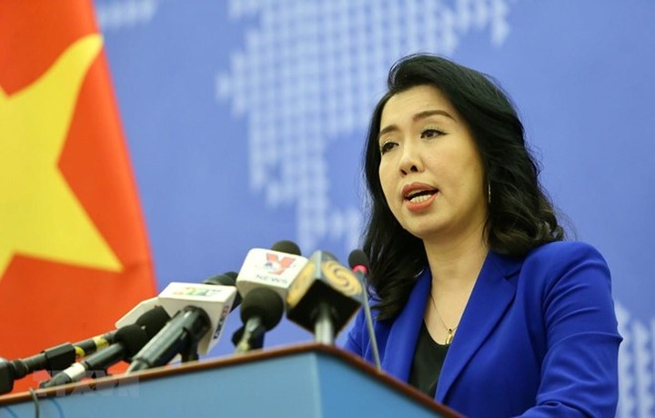 Vietnam consistently protects sovereignty in East Sea: Spokeswoman - 1