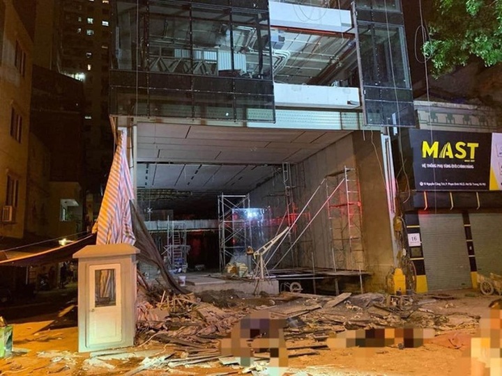 Hanoi scaffold collapse leaves four dead - 1 Hanoi scaffold collapse leaves four dead - 1