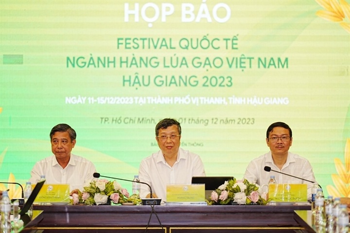 Vietnam hosts first international rice festival - 1 Vietnam hosts first international rice festival - 1
