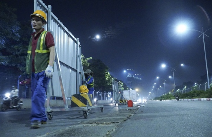 Hanoi’s F1 racetrack fences removed - 2