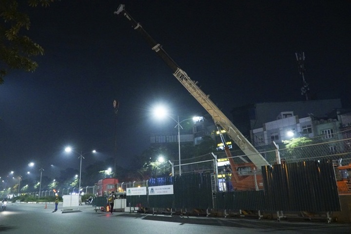 Hanoi’s F1 racetrack fences removed - 3