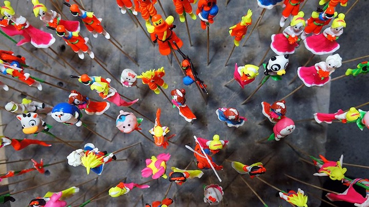 Hanoi flower market opened for Tet - 11