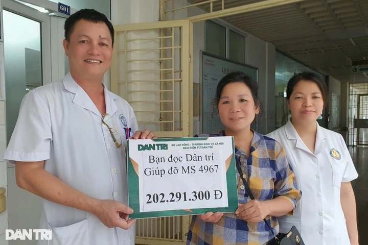 Electric shock victim receives over VND400 million in donations - 1 Electric shock victim receives over VND400 million in donations - 1