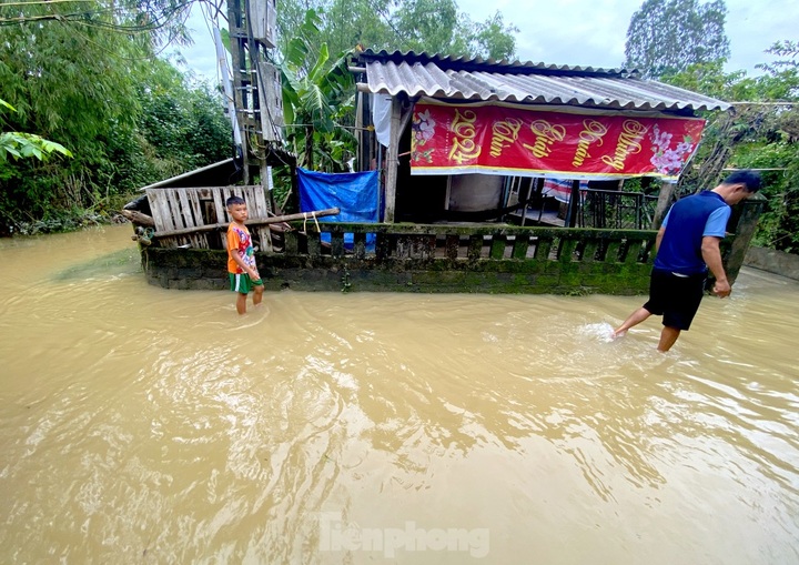 Nghe An’s riverside residents struggle with prolonged flooding - 7 Nghe An’s riverside residents struggle with prolonged flooding - 7