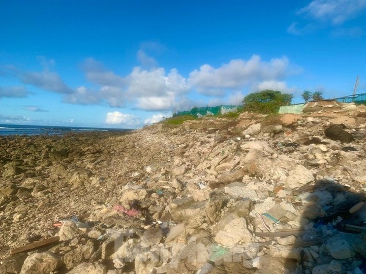 Ly Son beach severely eroded - 1