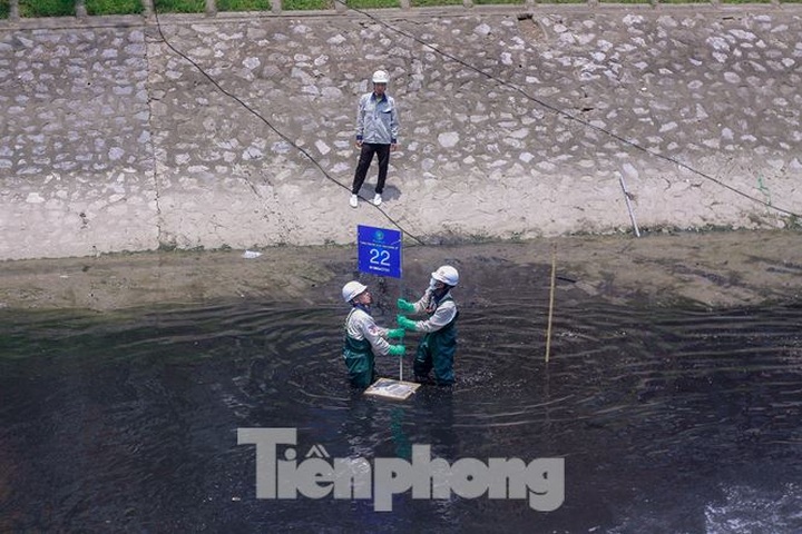Hanoi starts To Lich River cleanup with Japanese technology - 6
