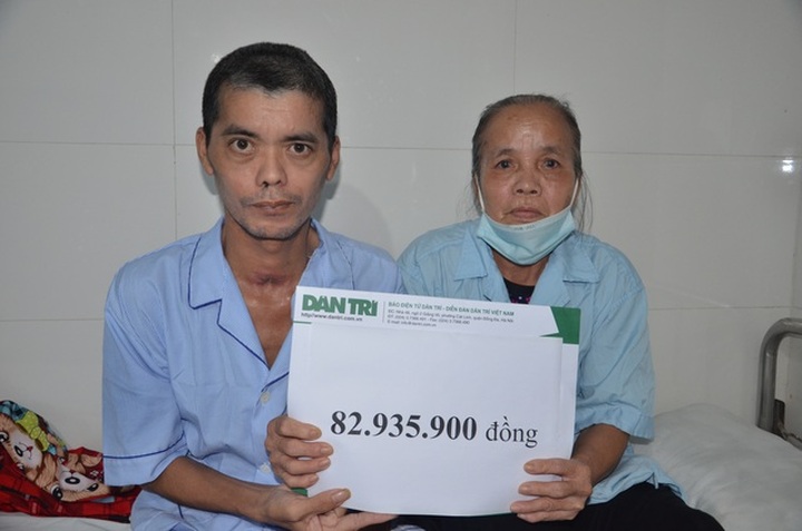Readers support Thanh Hoa man recovering from serious injuries - 1 Readers support Thanh Hoa man recovering from serious injuries - 1