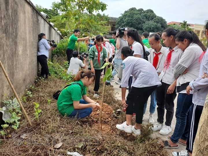Campaign to green up Hanoi with 4,000 trees - 1 Campaign to green up Hanoi with 4,000 trees - 1