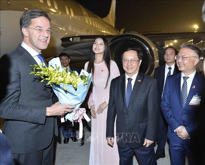 Dutch Prime Minister begins official visit to Vietnam - 1 Dutch Prime Minister begins official visit to Vietnam - 1
