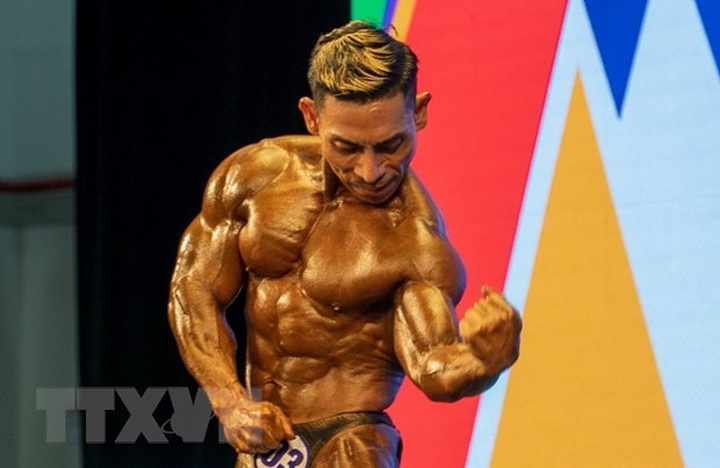 47-year-old Vietnamese bodybuilder wins gold at world championship - 1 47-year-old Vietnamese bodybuilder wins gold at world championship - 1