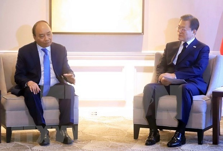 UNGA 76: President meets foreign leaders, WB President in New York - 1