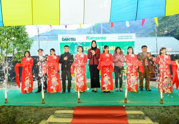 Dantri/DTiNews classrooms inaugurated in Tuyen Quang - 1 Dantri/DTiNews classrooms inaugurated in Tuyen Quang - 1
