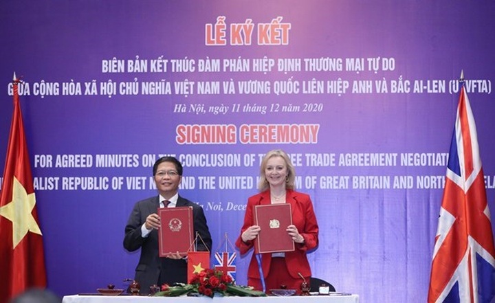 UK-Vietnam FTA to become effective from 23:00 on December 31 - 1