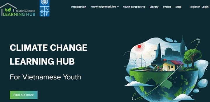 UNDP debuts climate change news portal for Vietnamese youth - 1 UNDP debuts climate change news portal for Vietnamese youth - 1