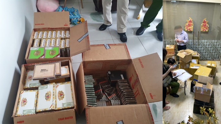 Hanoi police bust cigar smuggling ring - 1