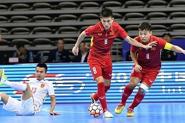 Vietnam futsal team appear in top 10 teams in Asia - 1 Vietnam futsal team appear in top 10 teams in Asia - 1