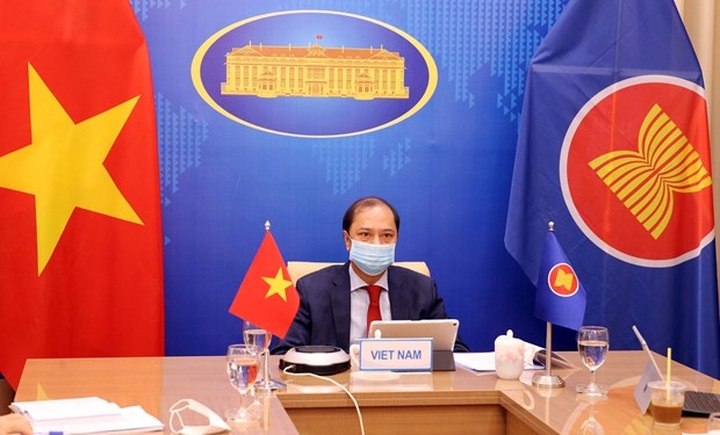 Vietnam attends virtual 34th ASEAN-US Dialogue - 1 Vietnam attends virtual 34th ASEAN-US Dialogue - 1