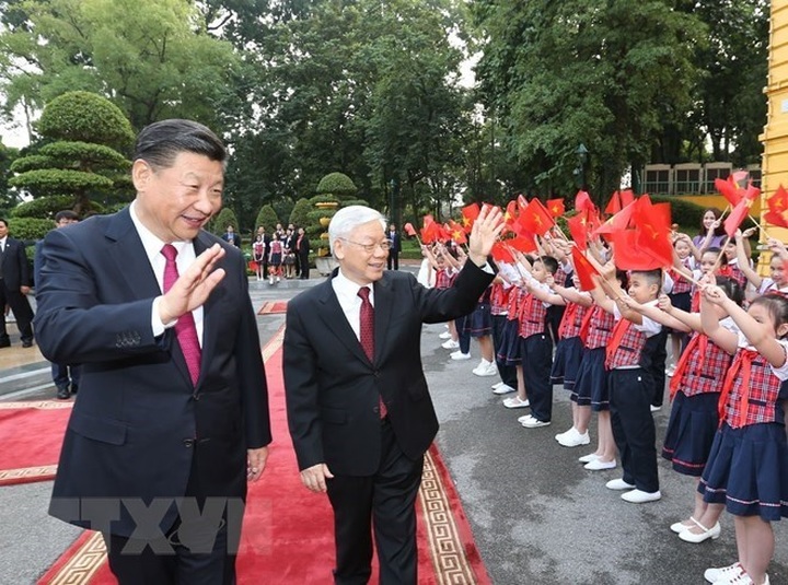 Vietnamese, Chinese leaders exchange New Year greetings - 1 Vietnamese, Chinese leaders exchange New Year greetings - 1