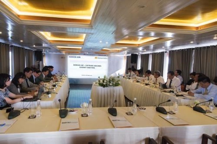 Vietnam Airlines, Korean Air, China Airlines to foster cooperation - 1