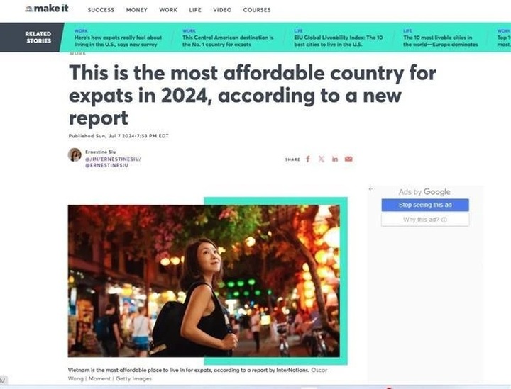 Vietnam an ideal destination for expats: InterNations - 1