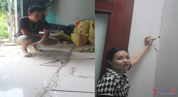 Hundreds of homes cracked following Thanh Hoa road-building - 1