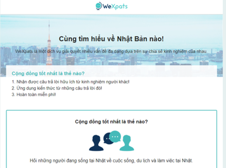 Website supporting Vietnamese expats in Japan makes debut - 1