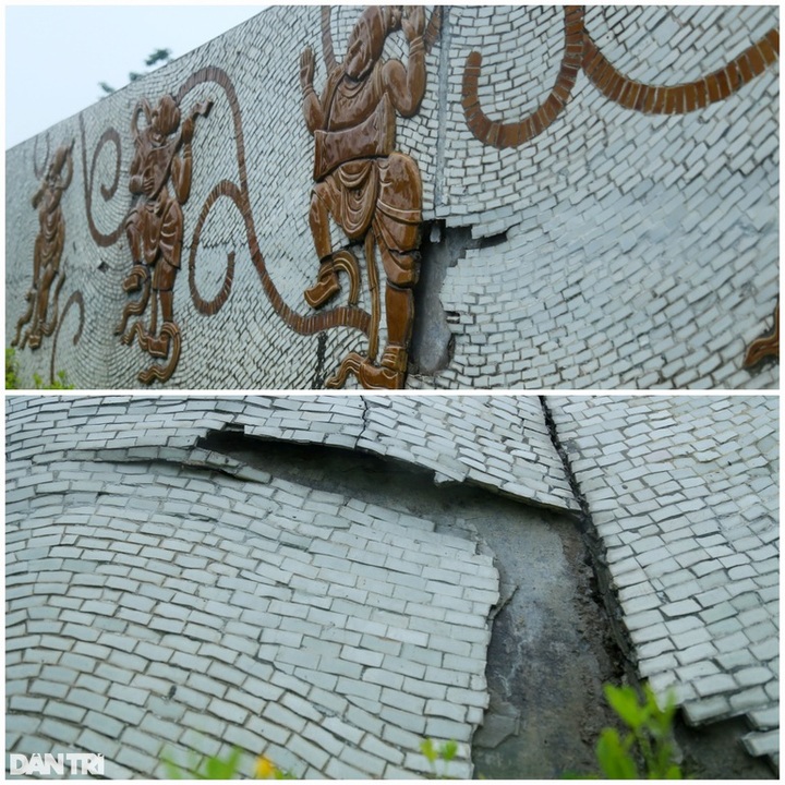 Hanoi ceramic road severely deteriorated - 4