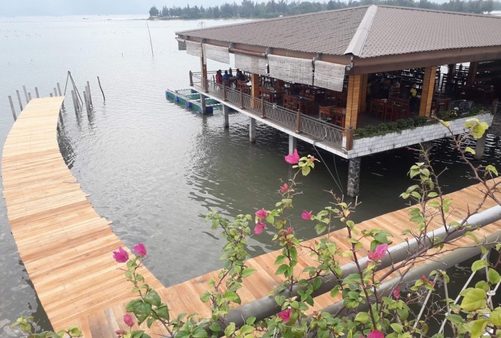 Firm found for illegal bridge construction at Hue tourist site - 1