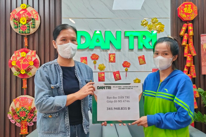 Long An cancer-stricken girl receives community support - 1