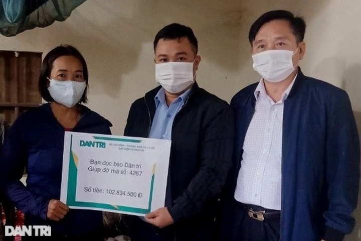 DTiNews readers support ailing mother and children in Ha Tinh - 1 DTiNews readers support ailing mother and children in Ha Tinh - 1