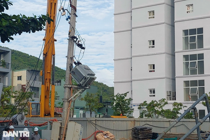 Quy Nhon faces subsidence and massive power outage - 4
