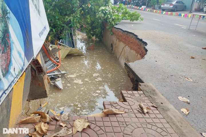 Quy Nhon faces subsidence and massive power outage - 1