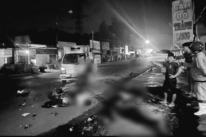 Three die in Dong Nai traffic accident - 1