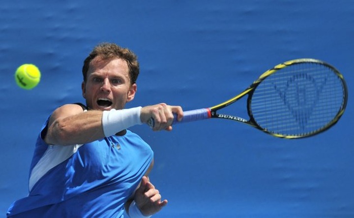 Qualifier Russell shocks top seed Fish at ATP Houston - 1 Qualifier Russell shocks top seed Fish at ATP Houston - 1