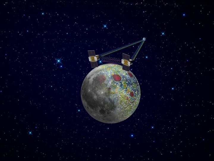 Two NASA probes in lunar orbit - 1 Two NASA probes in lunar orbit - 1