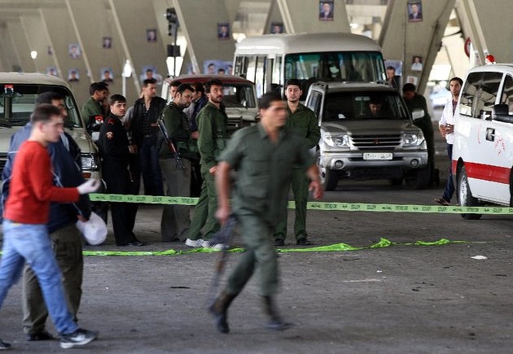 Suicide bomb rocks Damascus as thousands protest - 1