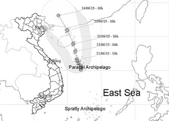 Vietnam coast braces for first tropical storm of the year - 1 Vietnam coast braces for first tropical storm of the year - 1