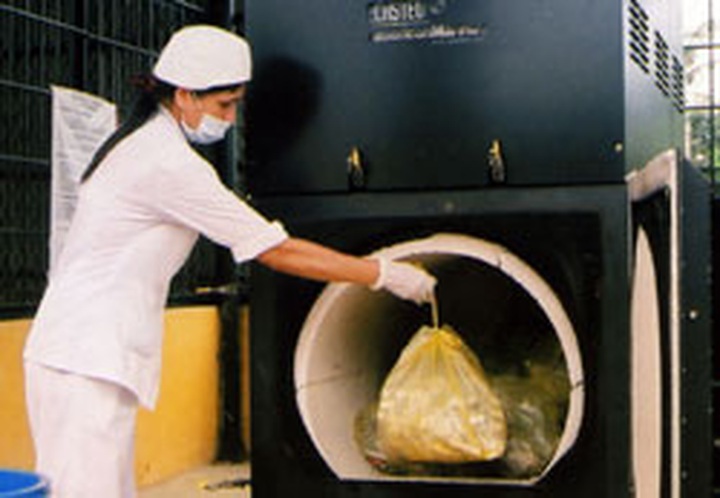 Medical waste backs up - 1